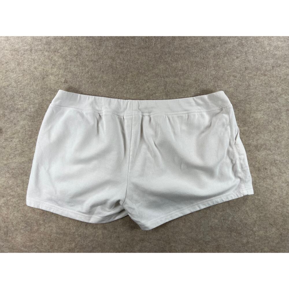 Motherhood Maternity French Terry Knit Shorts Bundle White Gray XL - Picture 4 of 9